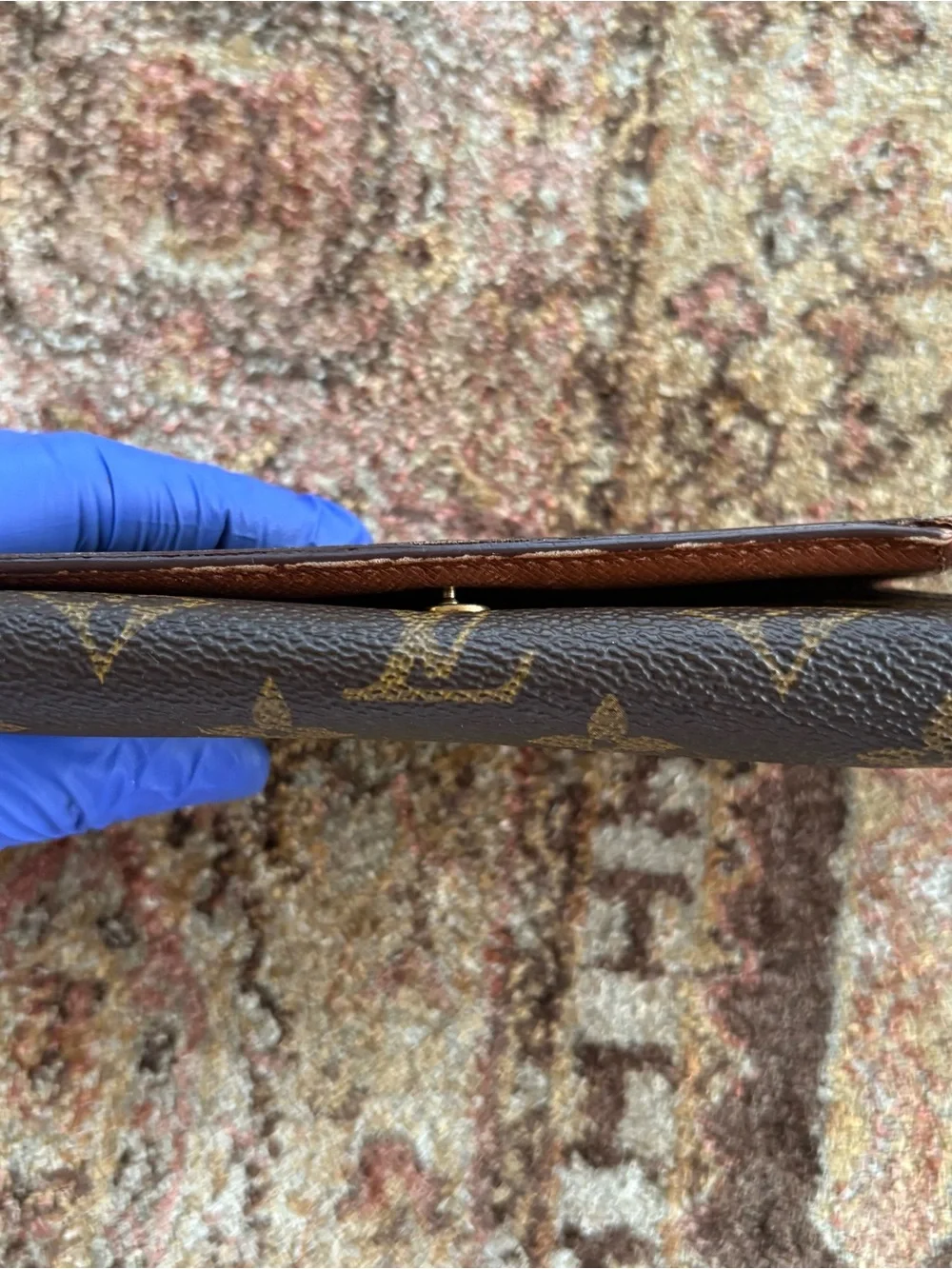Louis Vuitton Monogram Continental Wallet in Brown